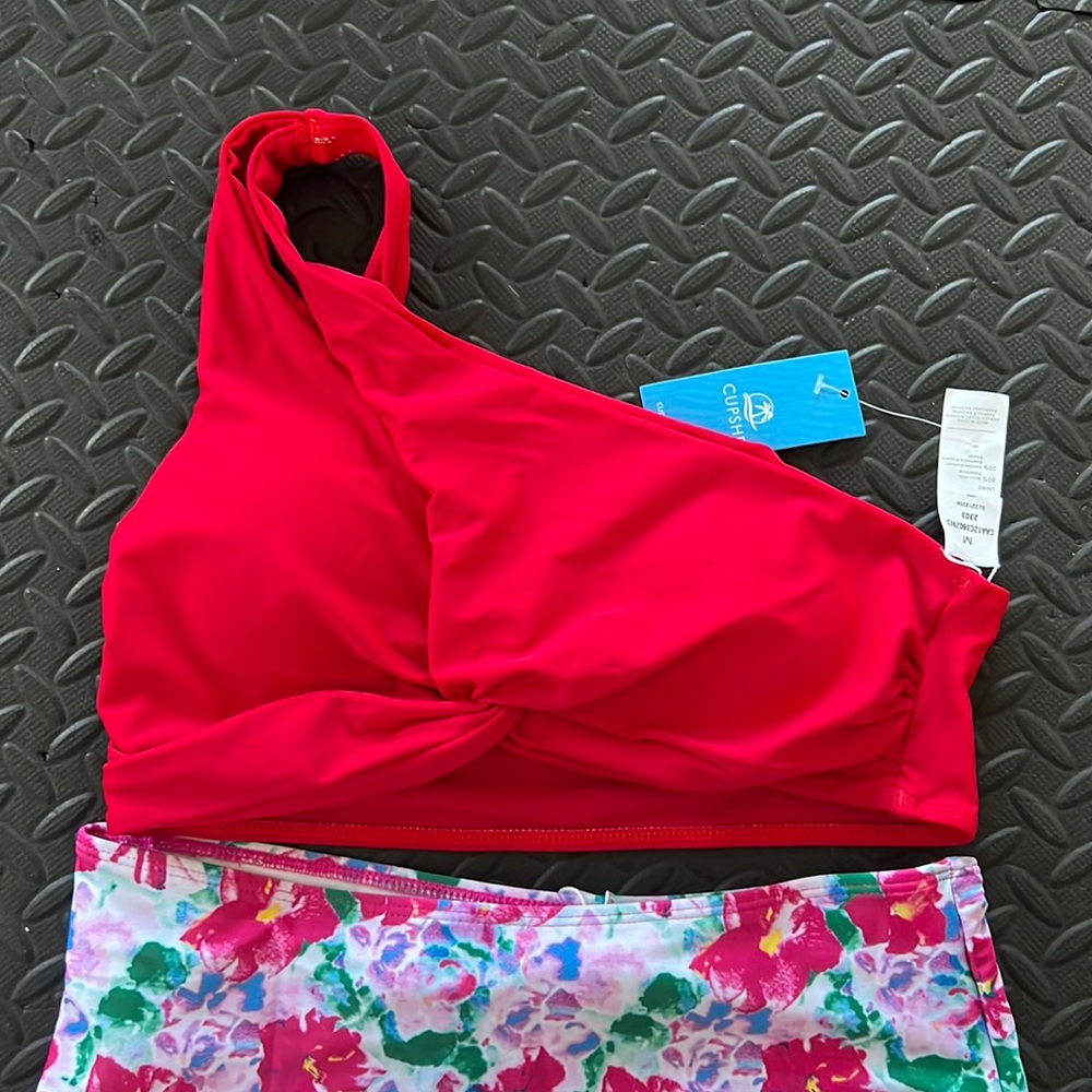 Cupshe red bikini top